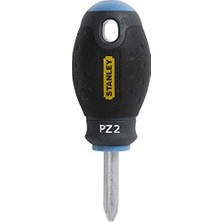 Aesco - Fatmax Tornavida Pozidriv Pz2 (30 mm Bıçak Uzunluğu, Krom Vanadyum Çelik, Ergonomik Yumuşak Tutuş) 0-65-409, Çok