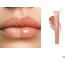 Aesco Koruyucu, Dolgunlaştırıcı, Nemlendirici Dudak Parlatıcısı - Silky Care Lipgloss 301 Pure Copper