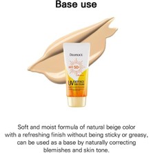 Aesco Deoproce Ton Eşitleyici Aydınlatıcı Yaşlanma Karşıtı Yüksek Korumalı SPF50 Güneş Kremi 50 ml