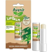 Aesco Avenir Natural Vegan Dudak Bakım Kremi - Kuruyan ve Çatlayan Dudaklar Için Yumuşatıcı ve Koruyucu Etkili