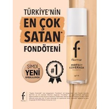 Aesco Perfect Coverage Yüksek Pigmentli & Yarı Parlak Bitişli SPF15 Fondöten 134 Golden Honey