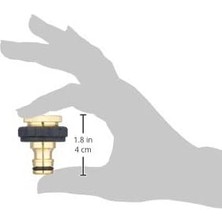 Aesco Pirinç Musluk Bağlantı Aparatı (1/2'' ve 3/4'')