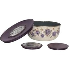 Aesco Pr Fiorella 5 Parça Rendeli Karıştırma Kabı/saklama Kabı