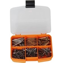 Aesco 435 Adet Çivi Seti, 300 Adet (Parke, Duvar) Çivisi ve 135 Adet Ahşap Çivisi Seti