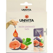 Aesco UNIVITA%100 Doğal Katkısız Incir Çekirdeği Yağı - Common Fig Seed Oil 3 ml x 6 Adet