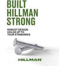 Aesco Sıcak Galvanize Kilit Vidası, Gümüş, 812627