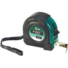 Aesco T 23105 /25 Stoperli Şerit Metre, 5 x 25 mm