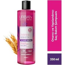 Aesco Intense Keratin Yoğun Hasar Onarıcı Saç Bakım Şampuanı, 350 Mililitre, Vegan