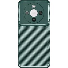 Prolysus Honor Magic8 Lite Kılıf Karbon Fiber Desenli Silikon Kılıf