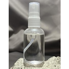 Aesco 50 Adet 50 ml OM61 Sprey Başlık Dezenfektan Kolonya Parfüm Hediyelik Nikah Nişan Düğün Için Boş Plastik Şişe