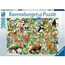 Aesco 2000 Parça Orman Puzzle