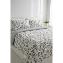 Laliva Kır Çiçeği Çift Kişilik Çarşafı Lastikli-Pamuk Nevresim Takımı-