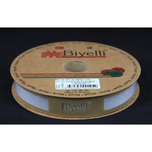 Akıllı Durak Biye Koton Katlı D29 Gri 2 cm 25 Metre %65 Koton %35 Polyester