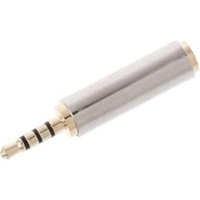 Aesco 3.5 mm 2.5 mm Jack Çevirici 3 Çizgi 4 Boğum 3.5 mm 2.5 mm Çevirivi 3.5 mm Kualklık Mikrofon 2.5 mm Çevirici