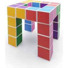 Aesco Manyetik Blok, Rengarenk 25 Küp