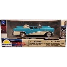 Aesco Newray 1:43 Diecast Metal Araba 1955 Buick