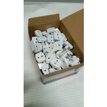 İNWATT Üçlü T Golyat Priz Çoğaltıcı 75 Adet 1 Kutu . 3 Girişli Ergonomik Tasarım Yerli