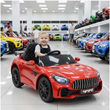 Bebeck 444 Gtr Sport Akülü Araba 12V Uzaktan Kumandalı Babyhope Mercedes