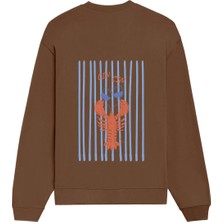 The Lucid Lab Cın Cın  Oversize Sweatshirt - Kahverengi