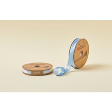 Akıllı Durak Biye Saten Katlı 069 Koyu Mavi 2 cm 25 Metre %100 Polyester