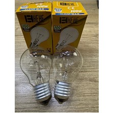 Batton Hehe Helogen Ampul 2 Li 100 Watt Gün Işığı Helojen