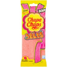 Chupa Chups Belts Sour Strawberry Flavour 90G