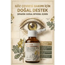 Şifakür Bitkisel Sağlık Ürünleri Kırlangıç Otu Ekstraktı - Bulanık Görme ve Göz Kuruluğu Karşıtı Ileri Düzey Göz Bakım Solüsyonu 50ML