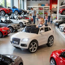 Bebeck 437 Q-Suv Akülü Araba Jeep 12V Uzaktan Kumandalı Audi Babyhope