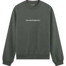 The Lucid Lab Absofuckinlutely Oversize Sweatshirt - Antrasit