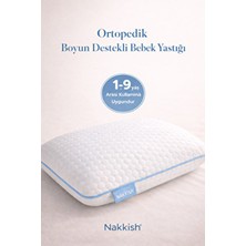 Nakkısh Ortopedik Bebek Yastığı Mavi