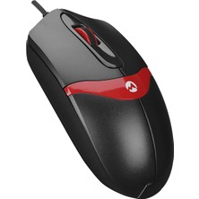 Zibox Everest SM-220 Usb Siyah/Kırmızı 1200 DPI 3D Optik Kablolu Mouse