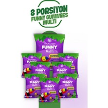 Naturalnest Funny Multi Gummies Set — X8 Multi 64 Çiğnenebilir Jel