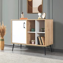 EVMO Home 4111 Şile 100 cm Konsol Beyaz - Safir