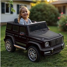 Kids G63 Akülü Çocuk Arabası 12 Volt Kumandalı 1-6 Yaş