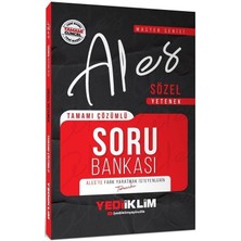 Aesco 2026 Ales Sözel Yetenek Tamamı Çözümlü Soru Bankası