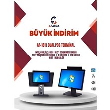 Afanda AF1811 18.5" Dokunmatik 11.6" Müşteri Ekranı