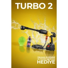 Robo Turbo 2 Pembe köpük ve Eldiven hediyeli Yüksek Basınçlı yıkama makinesi