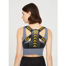 Ankaflex  Ayarlanabilir Medikal Duruş Düzeltici Korse Sırt Omuz Üst Omurga Destekli Korse Sırtağrısı Giderici Göğüs Destekli Yelek