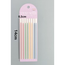 Kolbi Craft Uzun Şerit Yarı Şeffaf Yapışkanlı Post It,index,sticker