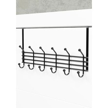 Zabata Duvar Elbise Askılığı Kapı Arkası Askılık Portmanto Organizer Askı Metal