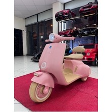 Poyraz Akülü Büyük Boy Vespa Akülü Motor 12V (2-10YAŞ )