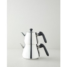 English Home Prego Çelik Çaydanlık 0,75 L-1,75 L Siyah