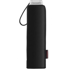 Samsonite Alu Drop S 3 Kademeli Manuel Kilitlemeli Şemsiye Siyah Renkli Pratik Kullanım