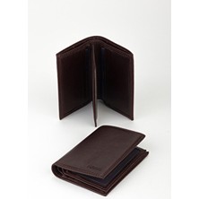 Fossil Kutulu Hakiki Deri Küçük Boy Dikey El Portföyü Cüzdan