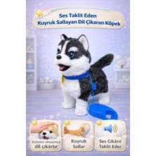 Yıldırım Oyuncak Uzaktan Kumandalı Sesli Müzikli Havlayan Yürüyen Ses Tekrar Etme Özellikli 30 cm Peluş Köpek