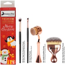 Aesco Premium Christmas Makyaj Fırça Seti - 04