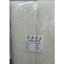 Akıllı Durak Dantel Polyester Güpür Bant Krem 15 Metre En 6 cm ON-782-KR