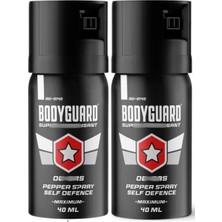 Saygara 2 Adet Bodyguard Bibe.r Gaz.ı 2X40 ml - Kişisel Savunma Spreyi