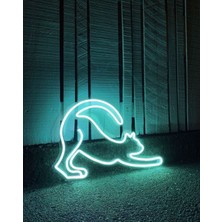 Balon Köpek Neon LED Aydınlatma Gece Lambası Işıklı Duvar Dekor