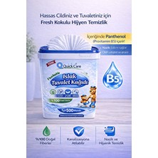 Quick Care Islak Tuvalet Kağıdı 500’LÜ – Panthenol B5 Hijyenik Temizlik